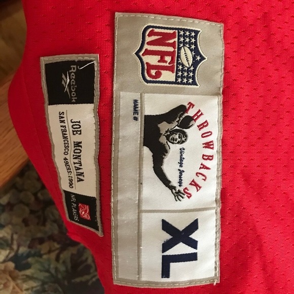 Authentic Reebok San Francisco 49s Jersey - Picture 3 of 4